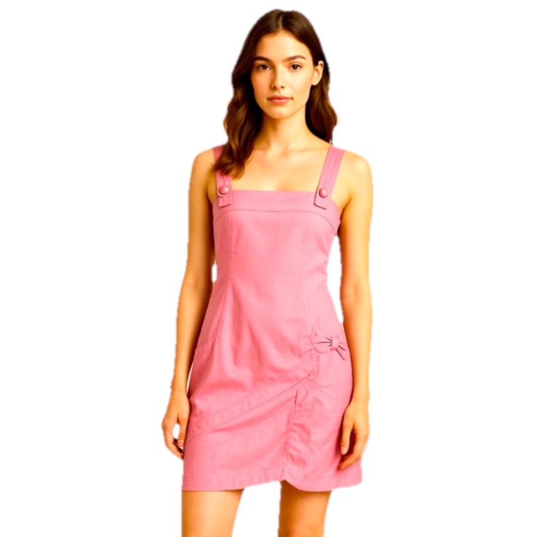 F Spoke Zac Posen Pink Short Dress. Size 12